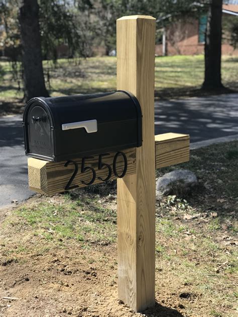 This Craftsman 8. . 6x6 mailbox post ideas